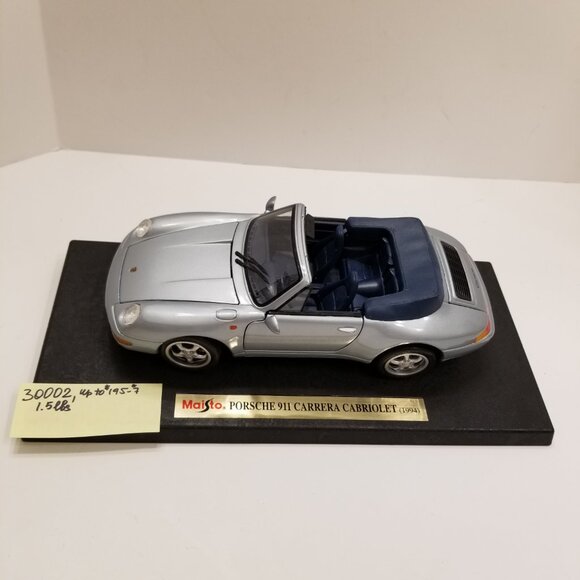 🚗1994 Maisto Porsche 911 Carrera Cabriolet Rare Vintage Collectible - Picture 10 of 17